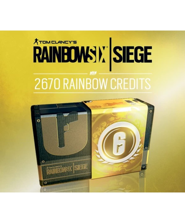 Tom Clancy s Rainbow Six Siege - 2670 Credits Pack XBOX One Xbox One Key GLOBAL